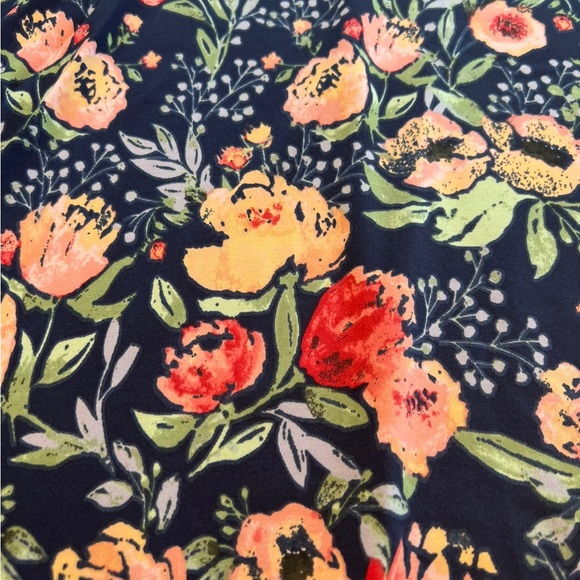 Dot Dot Smile size 12/24 mo- 8/10 Girls vintage floral Cap sleeve twirl dress - Picture 4 of 5